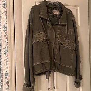Free People army jacket